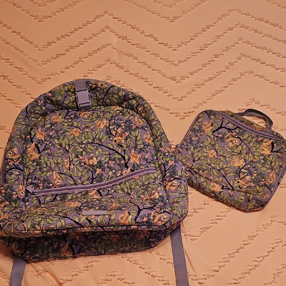 Vera Bradley Sloth Print